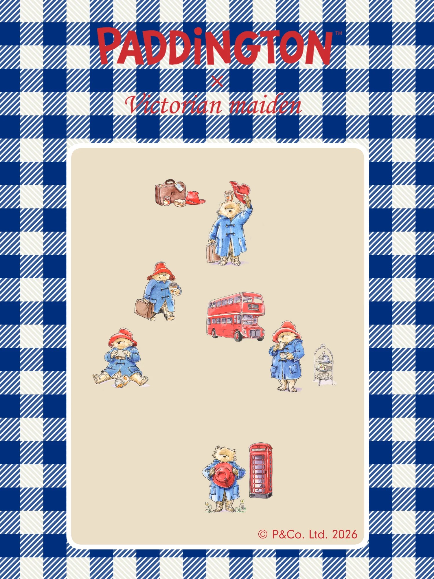 Paddington™×Victorian maiden 英国の物語が出会う、特別なコラボレーションコレクション