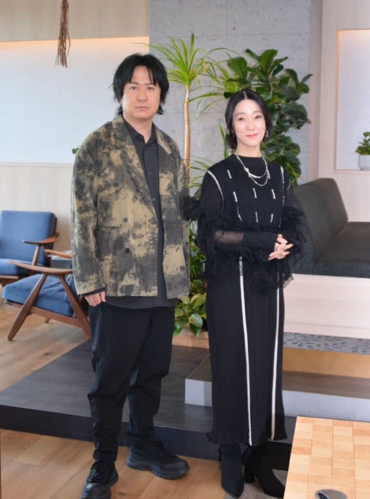 杉田智和と、釘宮理恵　写真：The Hollywood Reporter Japan