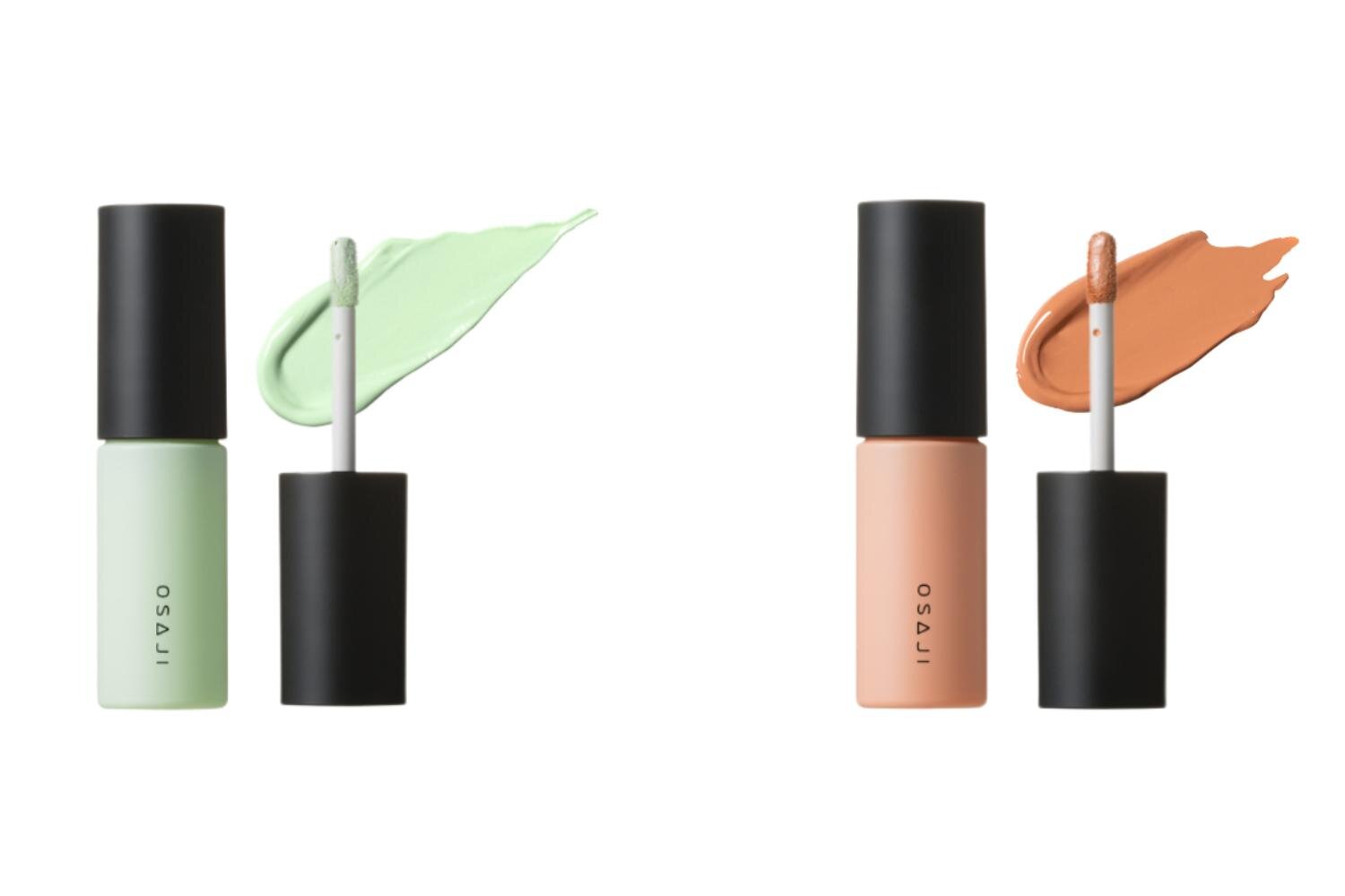 左から) オサジ ニュアンス スキンエフェクター フリュイド 01、02 各7g 各3,630円＜新製品＞