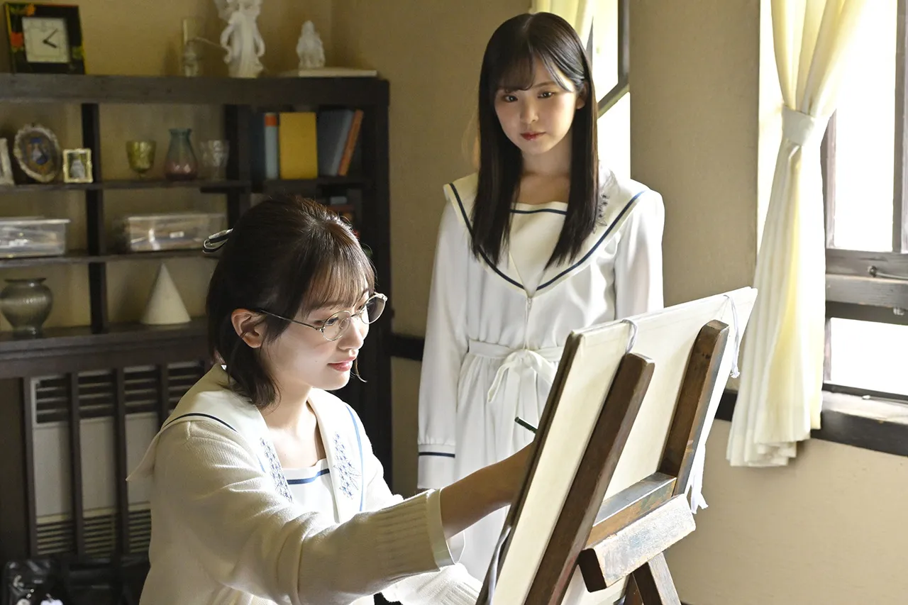 EP2「叶えたい10のこと」に出演する小島凪紗、遠藤理子