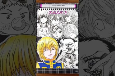 CV：沢城みゆきの演じたキャラ9選を一発描きで描いてみた！⛓️💘#drawing #drawingchallenge #一発描き #声優 #沢城みゆき