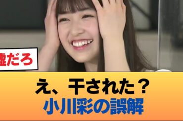 小川彩「チートデイのあと干されたと思ってた」←これ #乃木坂46 #乃木坂46のスター