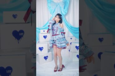 4/1発売 20thシングル #劇薬中毒 歌唱衣装 全身Dance ver.🩵❤️イコールラブ #イコラブ #野口衣織