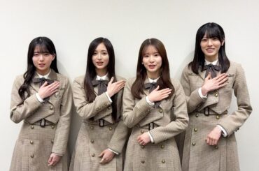 【乃木坂46】井上和、菅原咲月、瀬戸口心月、大越ひなの メッセージ動画／『乃木坂工事中』スピンオフ番組『乃木坂工事延長中』4月配信決定