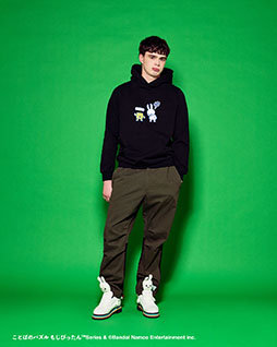 画像ギャラリー No.003のサムネイル画像 / ファッションブランド「CUNE」がゲーム「ことばのパズルもじぴったん」「塊魂」とコラボ。ポップなデザインのTシャツやパーカーを展開