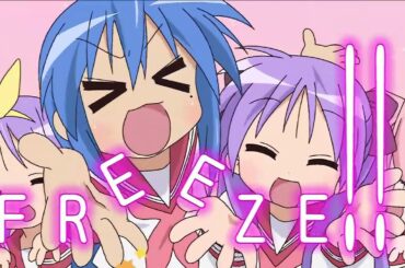 らき☆すた OP「もってけ!セーラーふく」泉こなた（平野綾）、柊かがみ（加藤英美里）、柊つかさ（福原香織）、高良みゆき（遠藤綾）（2007）