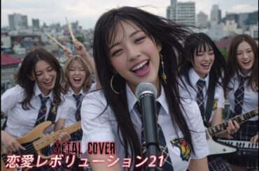 "恋愛レボリューション21 | モーニング娘。" 放課後女子バンドがメタルカバーしてみた