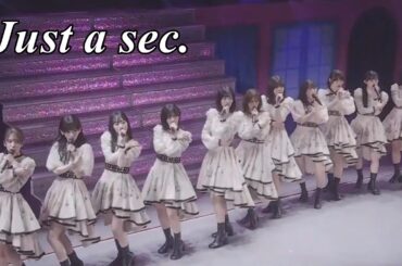 【乃木坂46】Just a sec. 【5期生】