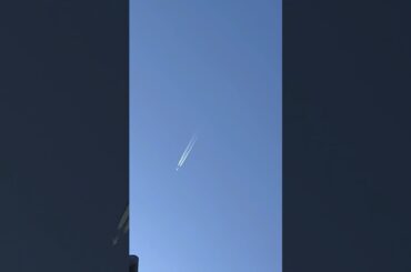 Korean Air A380 2025.9.27 #長野県諏訪湖 #癒し #空を見上げて #ショート動画 #airplane #korean #a380