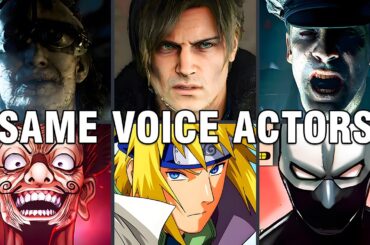 Resident Evil Requiem Characters Japanese Dub Voice Actors Seiyuu Same Anime Characters