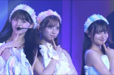 「Zipper ジッパー 」伊藤百花 (Ito Momoka) 水島美結 (Mizushima Miyuu) 久保姫菜乃 (Kubo Hinano) AKB48