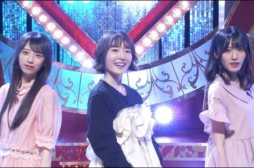 大越ひなの・矢田萌華 with 花澤香菜「恋愛サーキュレーション・Cipher Cipher」＠乃木坂スター誕生SIX