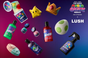 コスメブランドLUSH，映画「ザ・スーパーマリオギャラクシー・ムービー」とコラボした新作を3月10日に発売