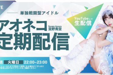 「今週末、川崎でフェスを開催するアイドル」単独戦闘型アイドル/あおにゃん【 #アオネコ定期配信 】