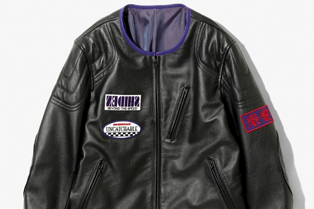 ネペンテス新ブランド「紫電」ワッペンを配したモーターサイクルジャケットや虎＆炎の長袖Tシャツ