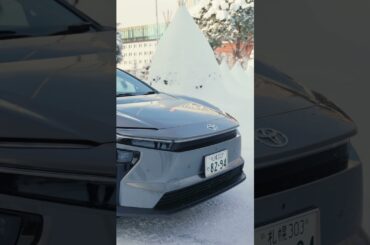 冬の朝、乗ってすぐ暖かいbz4x #shorts #トヨタbz4x