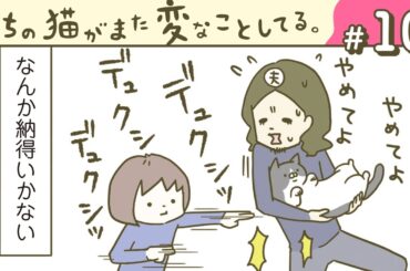【漫画】納得いかない/はい よろこんで/他（CV:悠木碧、小市眞琴、森永千才、平川嵐）｜『うちの猫がまた変なことしてる。』（10）【マンガ動画】ボイスコミック