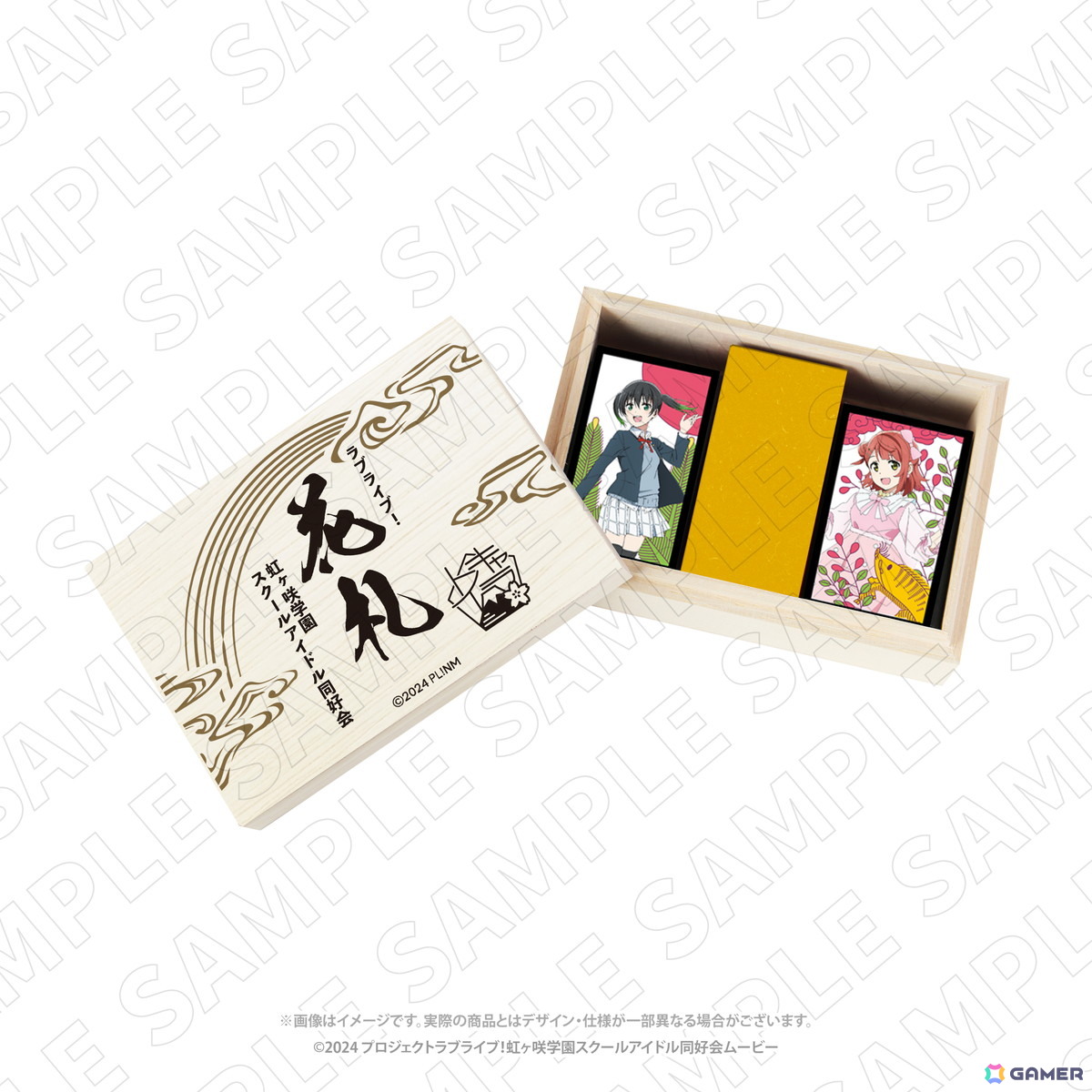 「ラブライブ!虹ヶ咲学園スクールアイドル同好会」特性花札の予約販売が開始!老舗・大石天狗堂による高級裏貼り仕上げが特徴の画像