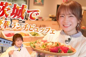 秋元真夏がポケットファームどきどきつくば牛久店を満喫【後編】豪華なランチビュッフェを食べながら質問に答えます！