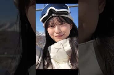 櫻坂46 村井優 スキー① #村井優 #櫻坂46 #sakurazaka46