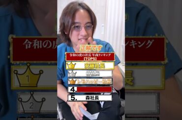 令和の虎の社長 年商ランキング【TOP5】#アマソラクリニック #shorts