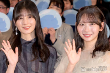 日向坂46小坂菜緒＆藤嶌果歩、絆感じた瞬間は？「転スラ」アフレコの反響も明かす【劇場版 転生したらスライムだった件 蒼海の涙編】