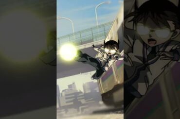 お面男の襲撃 - 怪盗キッドと平次の共闘シーン🗡️ | 劇場版『名探偵コナン 100万ドルの五稜星（みちしるべ）』 | Netflix Japan