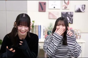 変な声出て笑ってしまう大園玲と森田ひかる