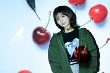 ★高本彩花  × KANGOL REWARD コラボレーションアイテム★
