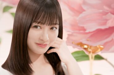 橋本環奈の輝くツヤ髪に視線集中！「ビオリス」新CM