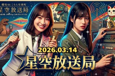 🌸【神回】ホワイトデーの夜に聴く極上の癒やし…小島凪紗＆勝又春のほっこりトーク｜櫻坂46 こち星