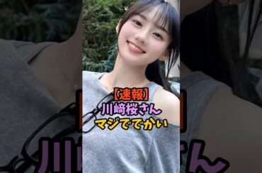 川﨑桜さん推定レベルが判明　#乃木坂46