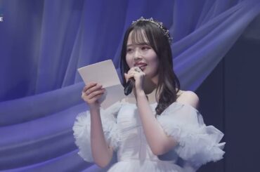 「卒業スピーチ」佐藤璃果(乃木坂46)【41stSGアンダーライブDAY3 佐藤璃果卒業セレモニー】