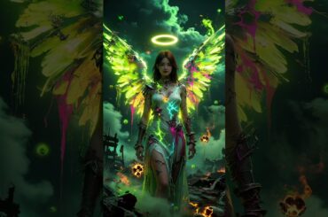 【衝撃】葵わかなが堕天使（ダークエンジェル）に降臨！🖤 AIアートで魅せる新境地✨#葵わかな #堕天使 #AI変身 #AIアート #女優 #ダークファンタジー #ゴシック #DarkAngel