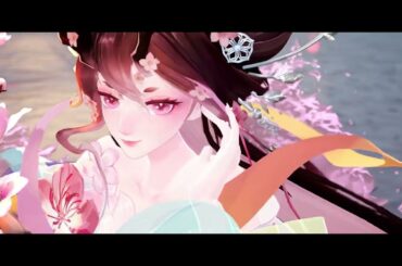 【新SP式神】灼華桃の精(CV:水樹奈々)CG公開 | 陰陽師本格幻想RPG