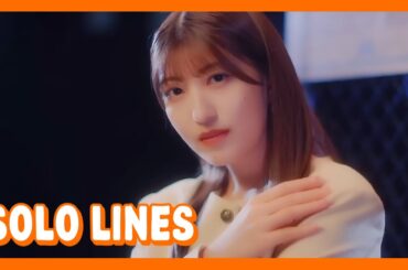 モーニング娘。 Haga Akane (羽賀朱音) - All solo lines in A-side singles