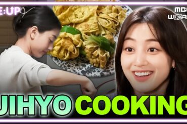 [Sub] TWICE Jihyo Cooks Korean New Year Dish☀️ #JIHYO #ILIVEALONE
