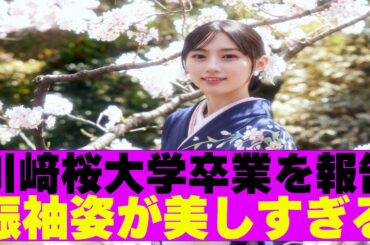 【乃木坂４６】川﨑桜大学卒業を報告