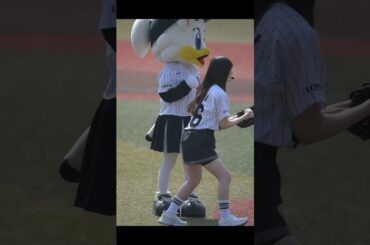 2026-03-29 乃木坂野球部：小川彩さん始球式 @ZOZOマリンスタジアム ロッテvs西武戦 #乃木坂46