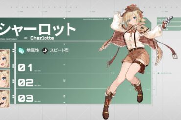 【アウタープレーン】いつも事件現場を探し求める名探偵「シャーロット」(CV. 水橋 かおり)