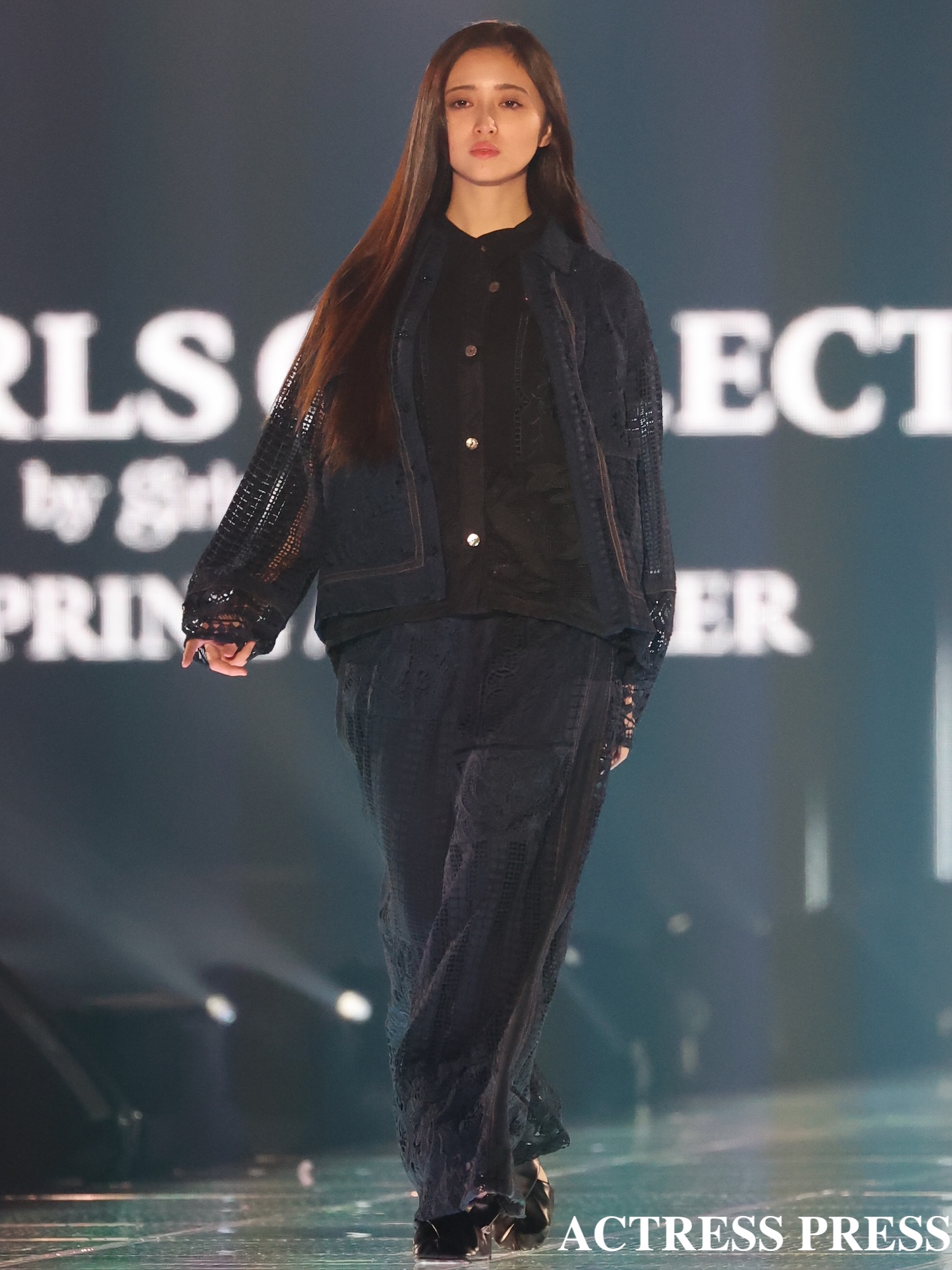 井上和／2026年3月14日、国立代々木競技場　第一体育館にて開催の『TGC 2026 S/S）』にて。撮影：ACTRESS PRESS編集部