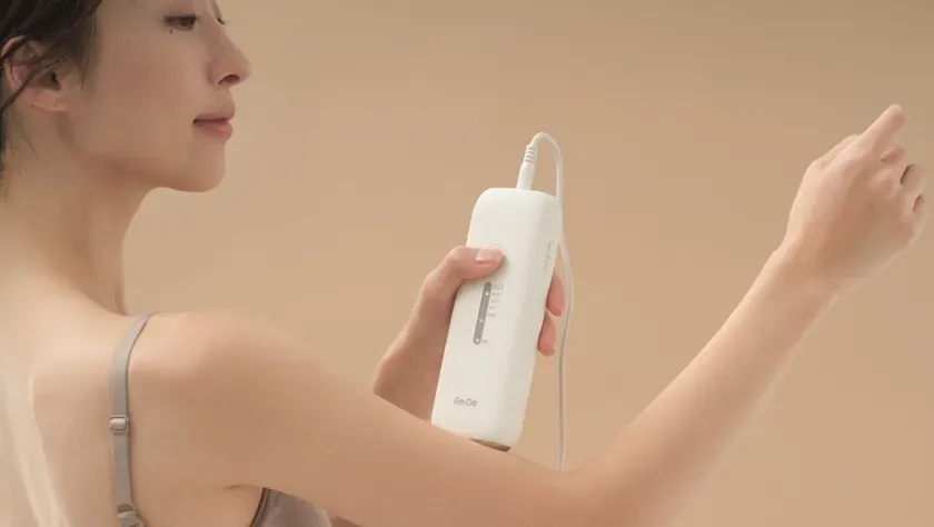 オート照射機能で超時短ケア