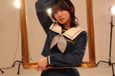 Morfonica「Resonant Strings」ミュージックビデオ撮影時の進藤あまね