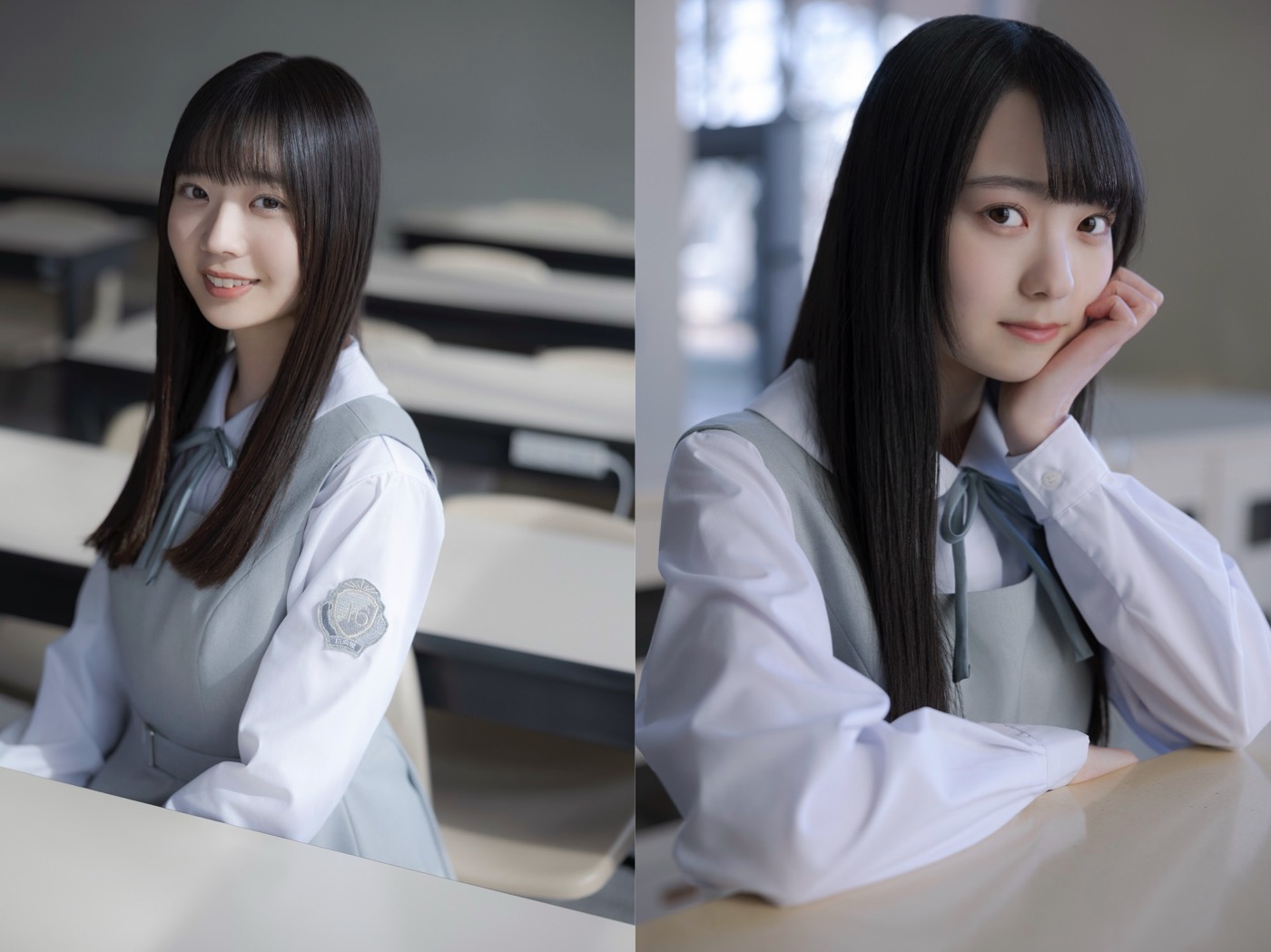 日向坂46五期生・坂井新奈＆佐藤優羽、撮り下ろし写真＆手書きプロフィール公開 - 画像一覧（1/9）