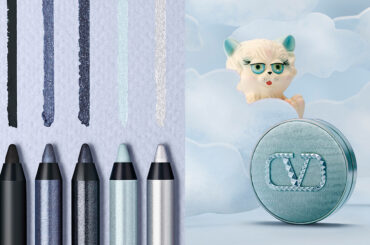 「ヴァレンティノ ビューティ」からスカイブルーに着想を得たコレクションが登場　人気アイライナーにブルーの新色も - WWDJAPAN