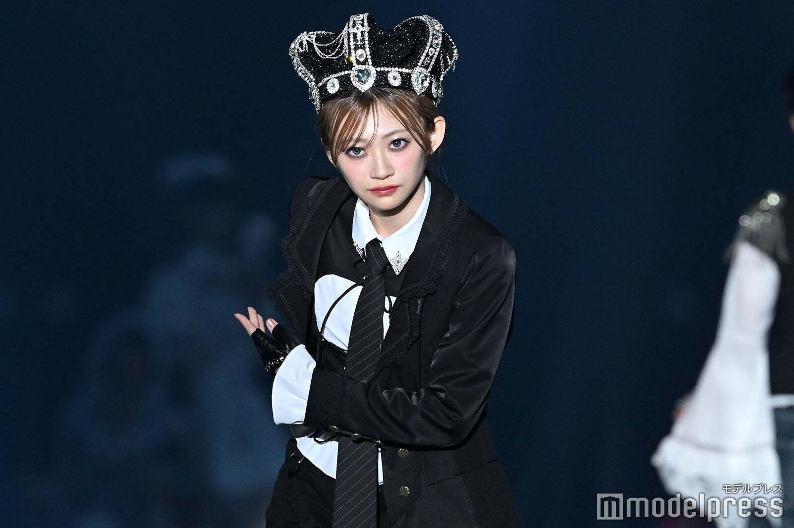 CUTIE STREET板倉可奈、グレーカラコン×王冠で雰囲気一変「すごく裏で緊張しちゃって」【IDOL RUNWAY COLLECTION 2026】(モデルプレス) CUTIE STREET板倉可奈、グレーカラコン×王冠で雰囲気一変「すごく裏で緊張しちゃって」【IDOL RUNWAY COLLECTION 2026】(モデルプレス)