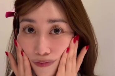 【 中川安奈 】「すっぴんからメイク完成まで」「ずっとやってみたかった」メイクする様子を動画で公開（TBS NEWS DIG Powered by JNN）