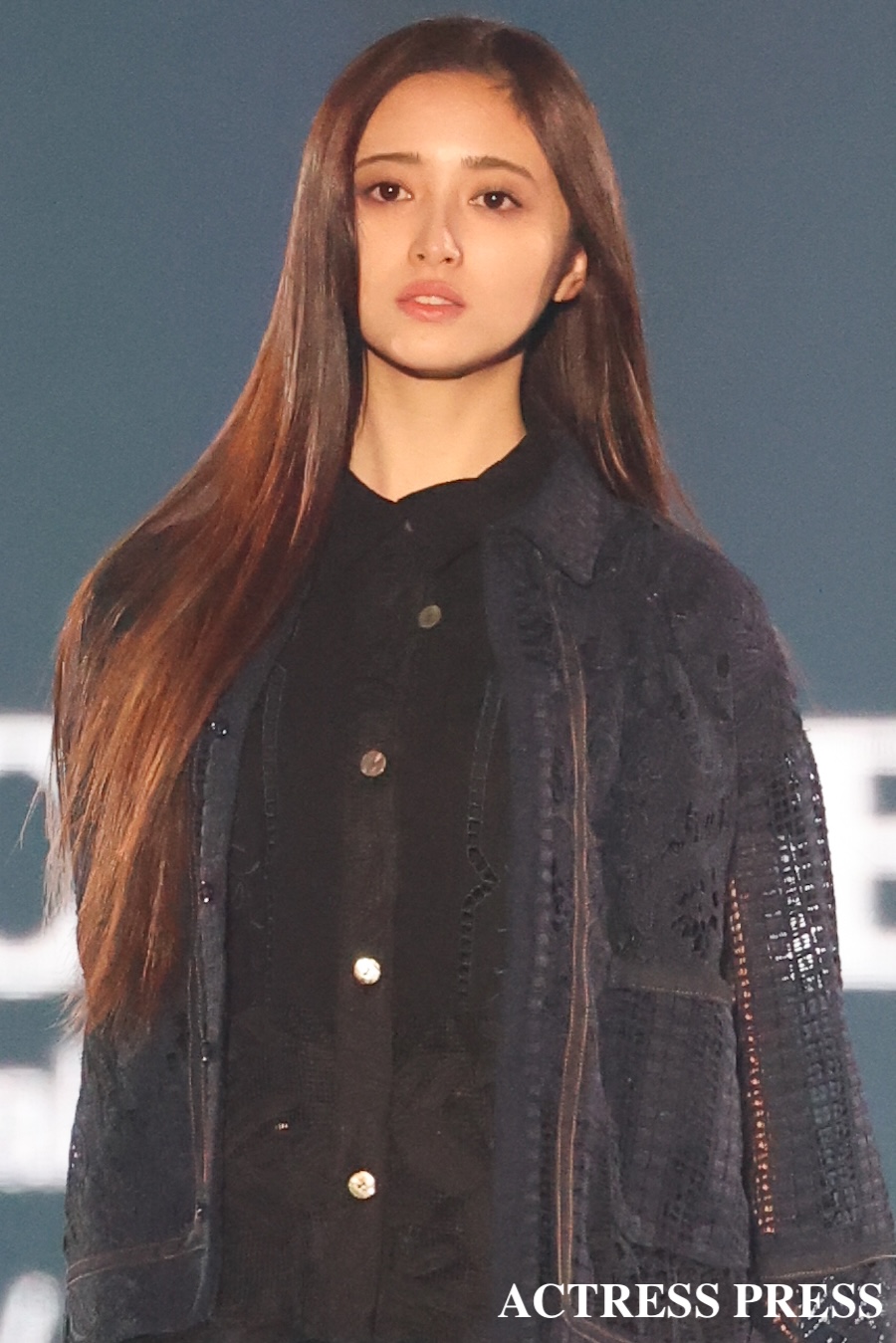 井上和／2026年3月14日、国立代々木競技場　第一体育館にて開催の『TGC 2026 S/S）』にて。撮影：ACTRESS PRESS編集部