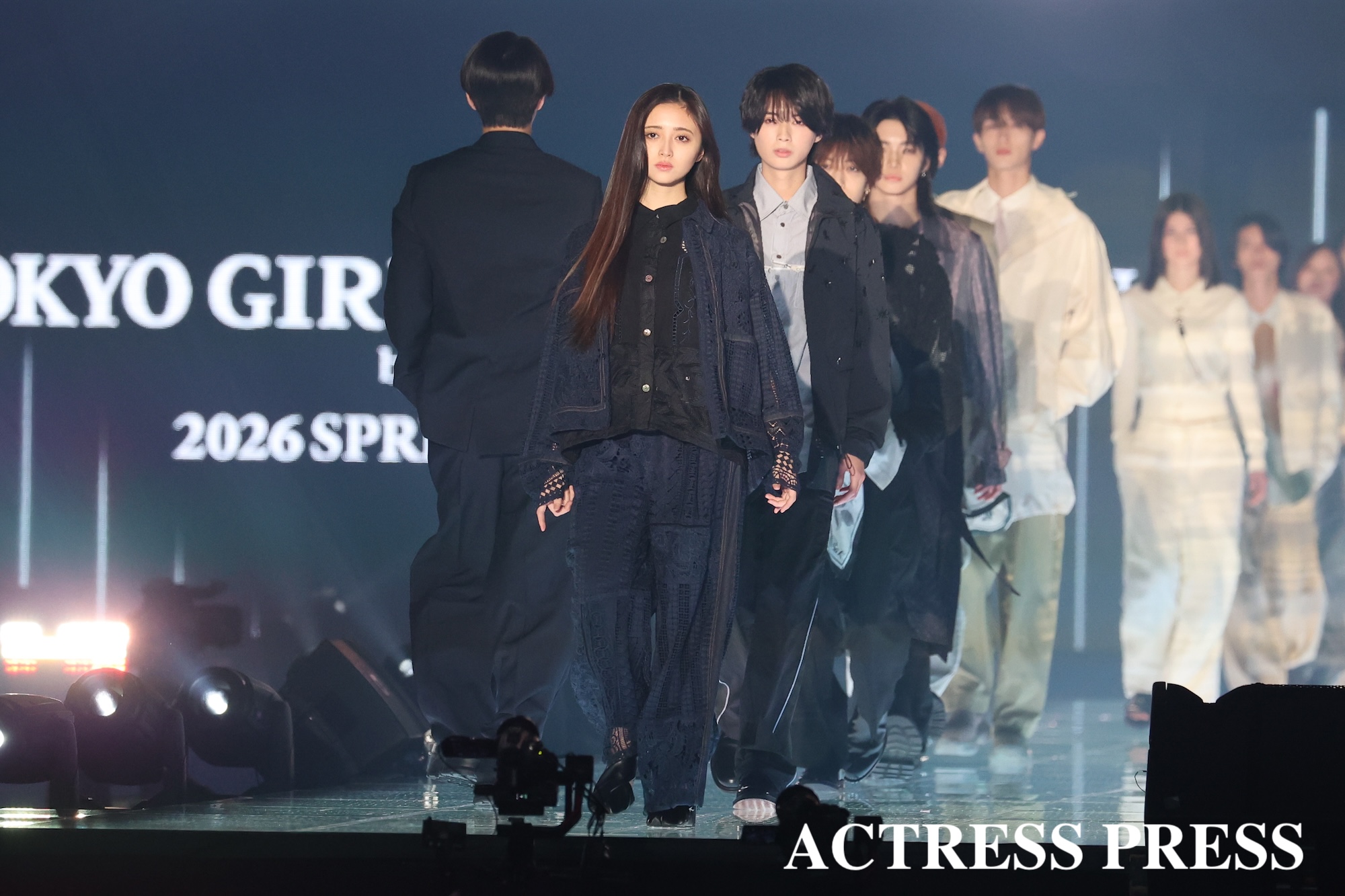 井上和／2026年3月14日、国立代々木競技場　第一体育館にて開催の『TGC 2026 S/S）』にて。撮影：ACTRESS PRESS編集部