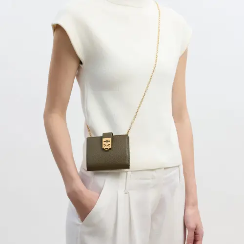 Stance Flap Wallet Moss